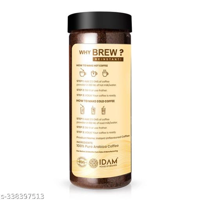 Bevzilla Instant Butterscotch Coffee Powder (200 g)