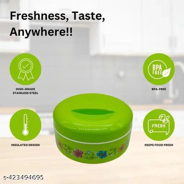 Plastic Lunch Box (Multicolor, 750 ml)