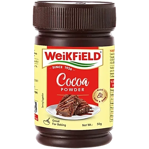 Weikfield कोको पाउडर 50 g (Bottle)