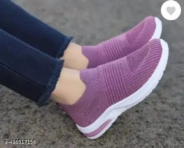 Casual Shoes for Women (Purple, 5)