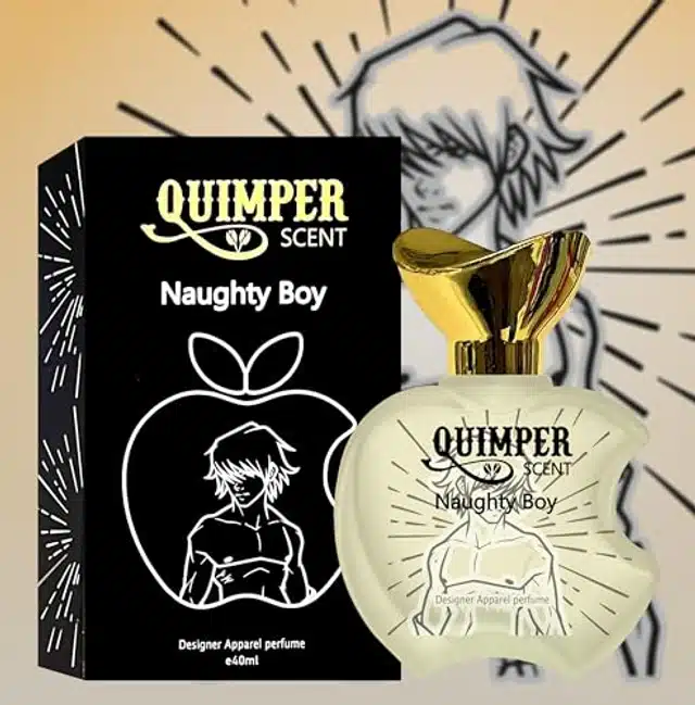 Quimper Naughty Boy & Late Night Perfume Body Spray (Pack of 2, 40 ml)