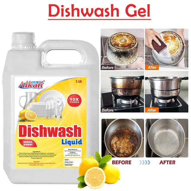 Alkali Dishwash Gel (1000 ml)
