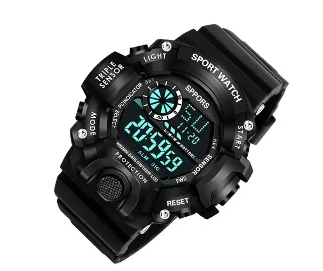 Sports Watch for Kids (Black)