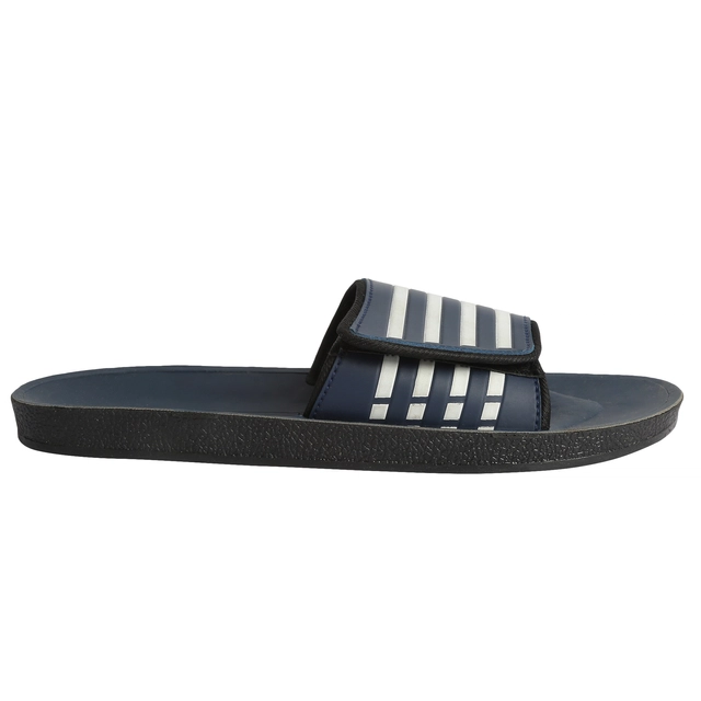 Sliders for Men (Navy Blue, 6)