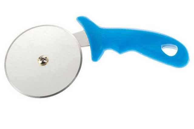 Rasu Stainless Steel Pizza Cutter With Plastic Handle (Pack Of 1, Assorted) (M-50)