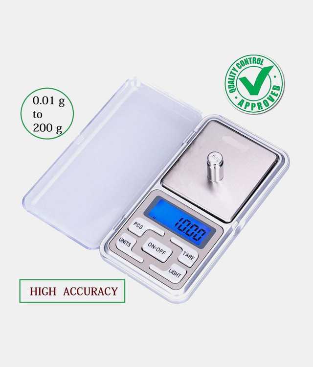 ClubComfort Digital Jewellery Weighing Scales Weighing Capacity - 200 GRM (S-75)