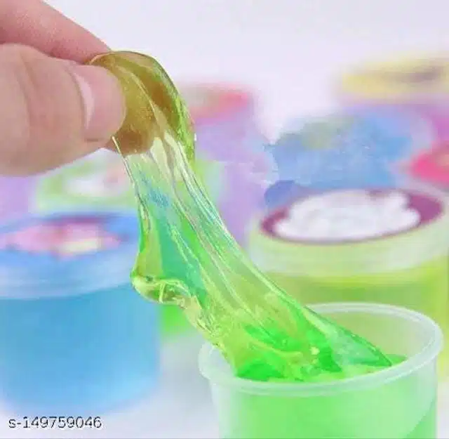 Non-Toxic Slime for Kids (Multicolor, Pack of 10)