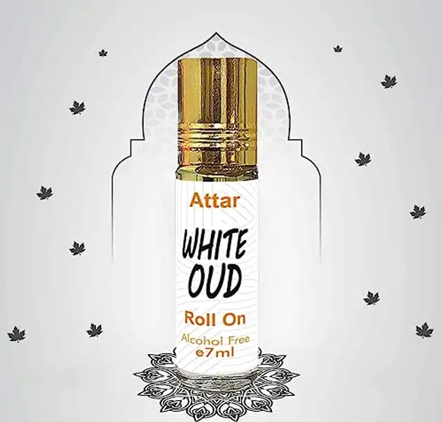 Formless Shahi Gulab & White Oud Roll On Attar (7 ml, Pack of 2)