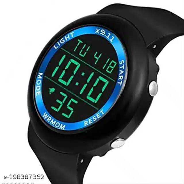 Digital Sports Watch for Men (Multicolor)