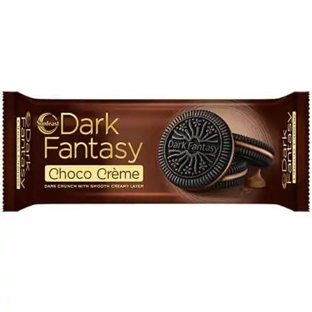 Sunfeast Dark Fantasy Biscuit Choco Creme 2X83 g (Buy 1 Get 1 Free)