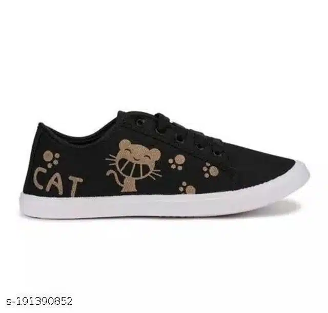 Casual Shoes for Women (Black , 5)