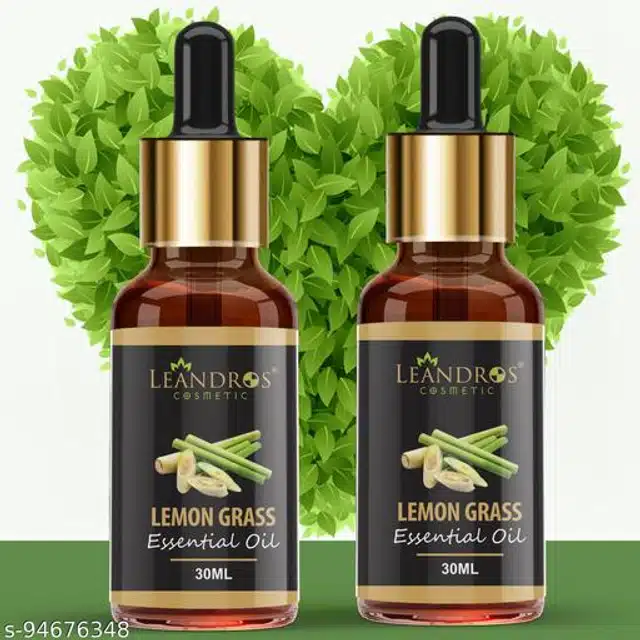 Leandros Cosmetic Essential Oils for Men & Women (30 ml, Pack of 2)