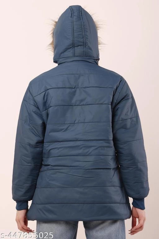 Jacket for Women (Blue, L)