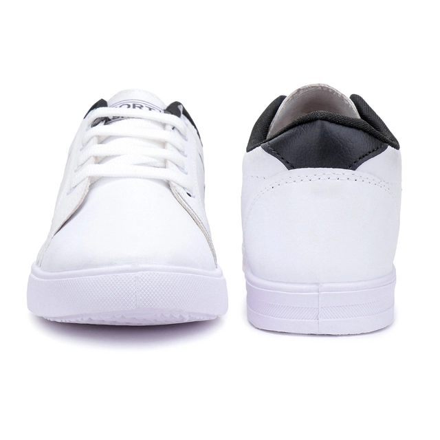 Casual Shoes for Men (White, 6)