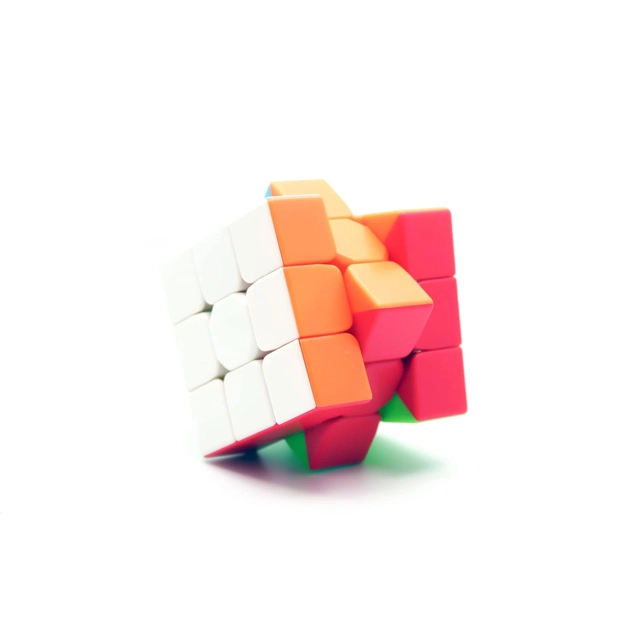 Plastic Rubik Cubes for Boys & Girls (Multicolor)