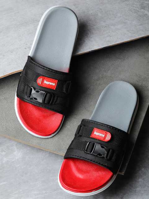 Fosty Comfortable Flipflop for Kids (Grey, 6) (ADE-121)