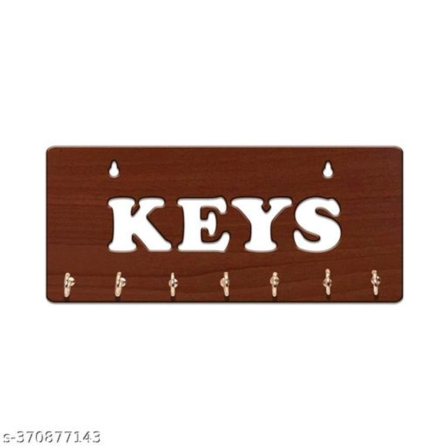 Wooden Key Holder (Brown)