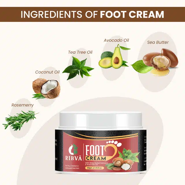 Ribva Foot Crack Care Cream (50 g)