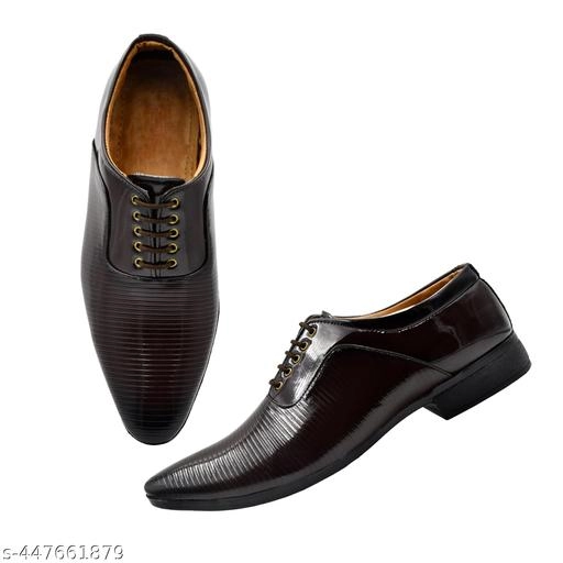 Formal Shoes for Men (Black, 6)