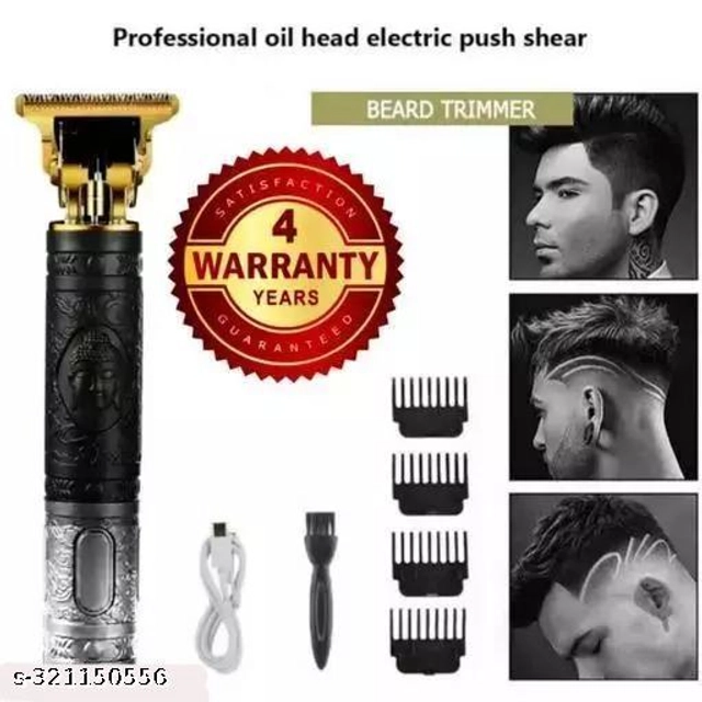 Metal Buddha Trimmer for Men (Gold)