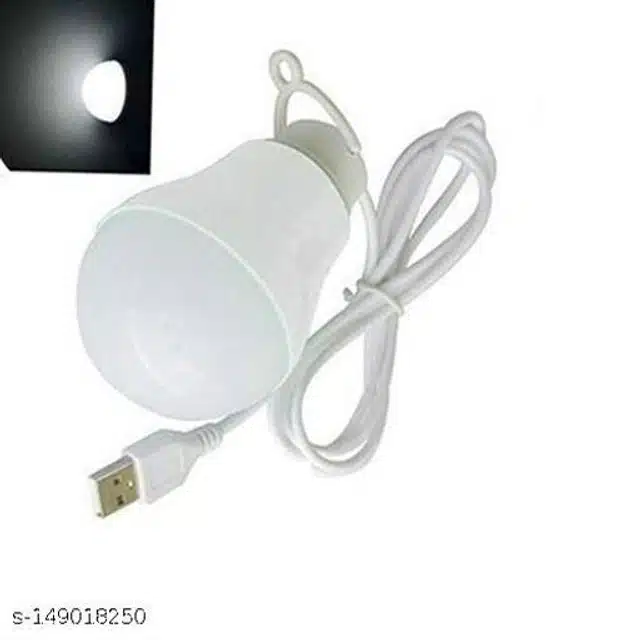 USB LED Bulb (White, 6 W)