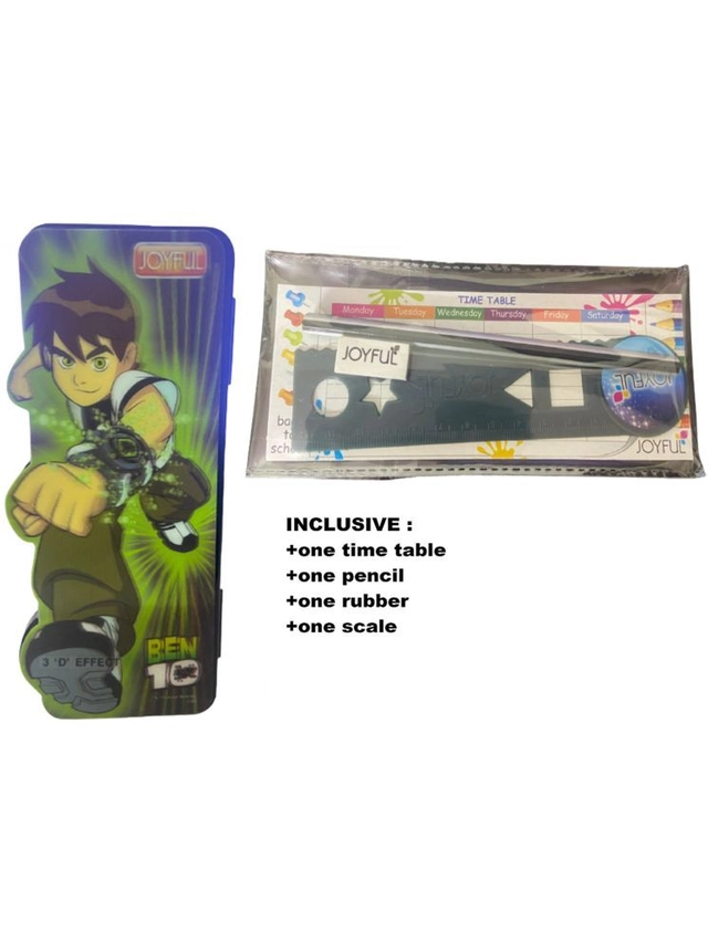 Plastic Ben 10 Pencil Box for Kids