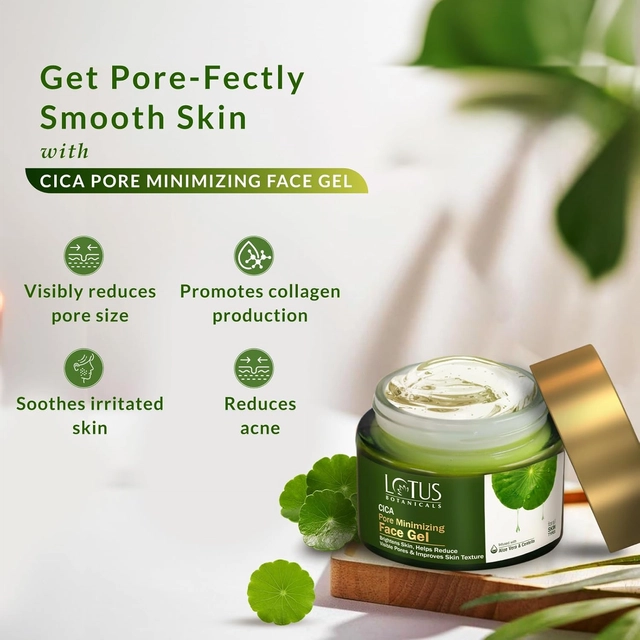 Lotus Botanicals CICA Pore Minimizing Face Gel (50 g)