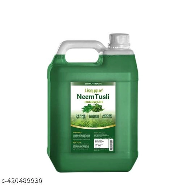 Lissyque Neem Tulsi Hand Wash - 1000ml