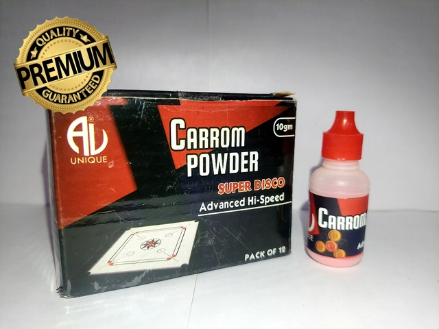 Super Disco Powder for Carrom (10 g, Pack of 12)