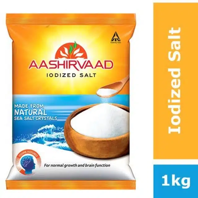 ट्रस्ट क्लासिक शुगर 5 Kg + आशीर्वाद आयोडाइज्ड नमक 1 Kg मुफ्त