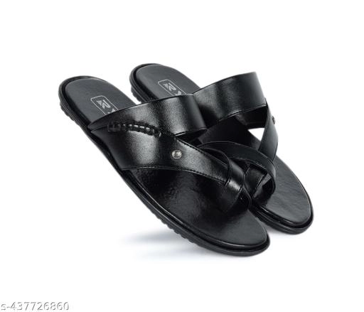 Flipflops for Men (Black, 6)