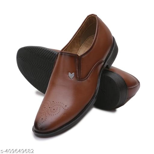 Formal Shoes for Men (Tan, 6)