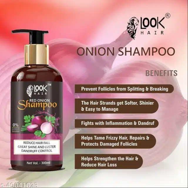 Onion Herbal Shampoo & Hair Oil (3x200 ml)