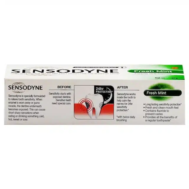 सेंसोडाइन सेंसिटिव टूथपेस्ट फ्रेश मिंट 40 g