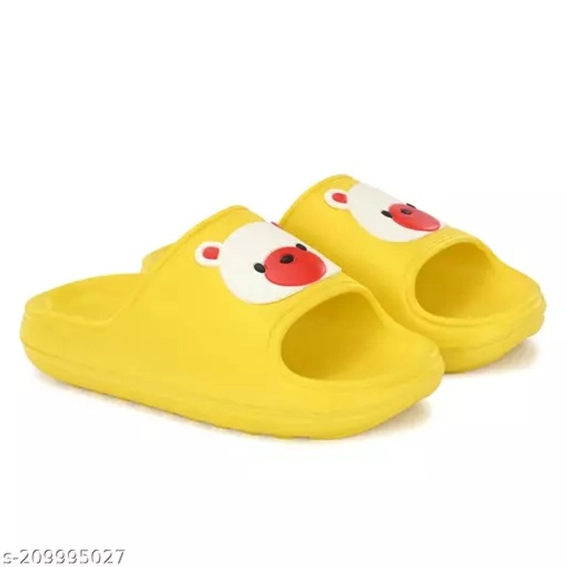 Sliders for Women (Yellow, 5)