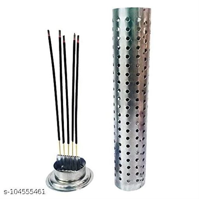 Stainless Steel Incense Sticks Holder (Silver)