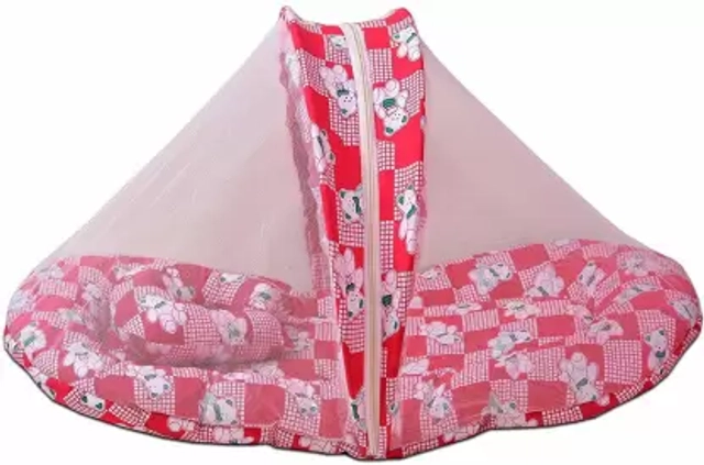 Cotton Infants Mosquito Net (Multicolor)