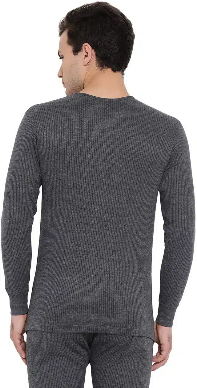 Polycotton Thermal Set for Men (Grey, L)