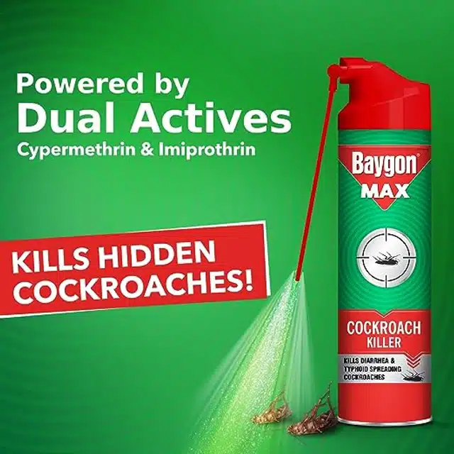 Baygon Max Cockroach Killer 400 ml