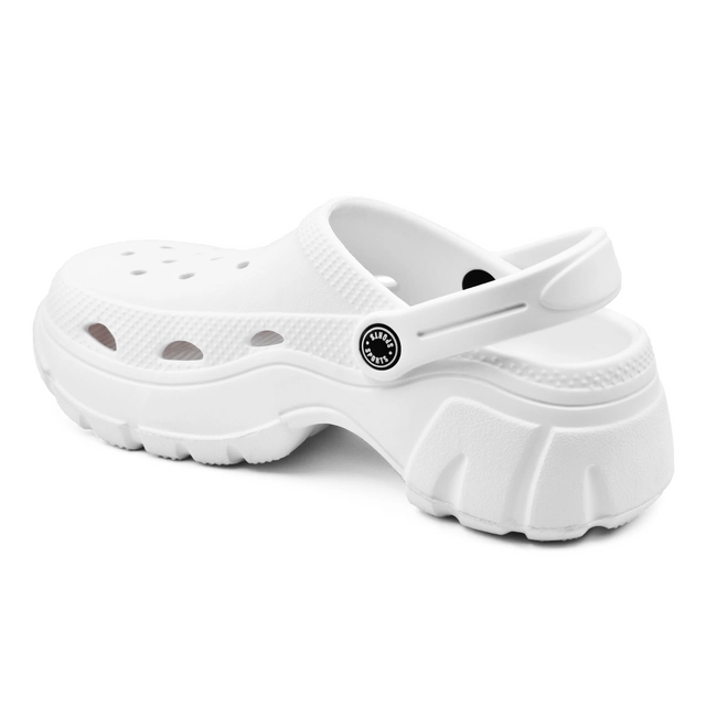 Clogs for Women (White, 5)