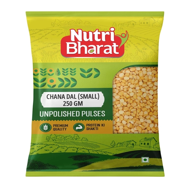 न्यूट्री भारत अनपॉलिश चना दाल (स्माल) 250 g