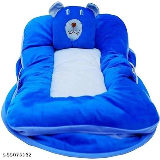 Microfiber Blankets for Babies (Blue, Free Size)