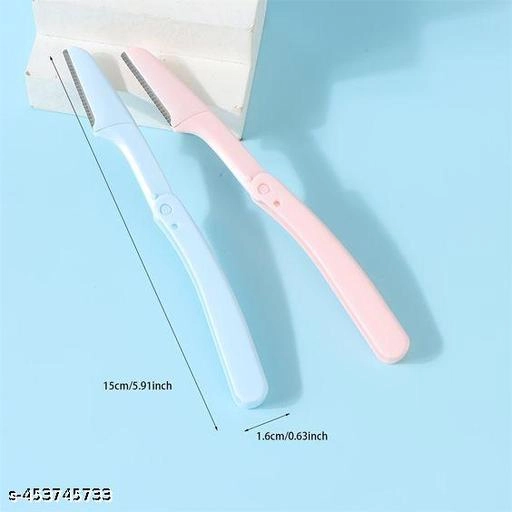 Eyebrow Shaping & Face Hair Razor (Multicolor, Pack of 3)