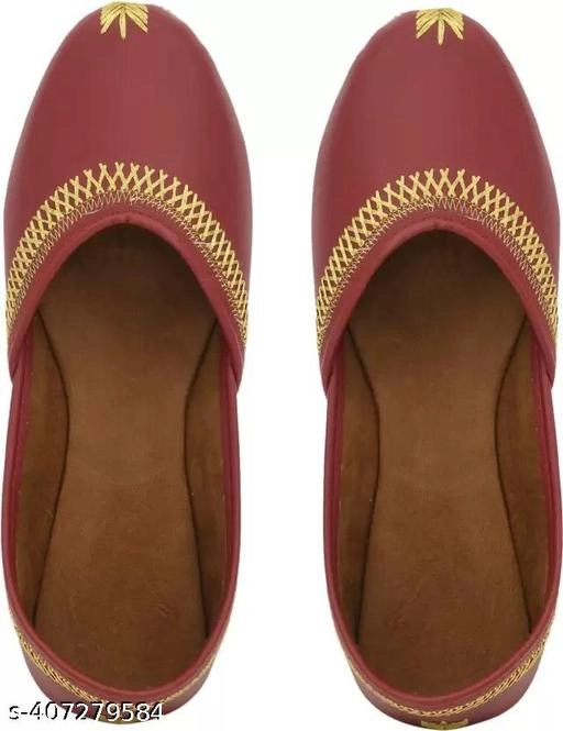 Juttis for Women (Maroon, 6)