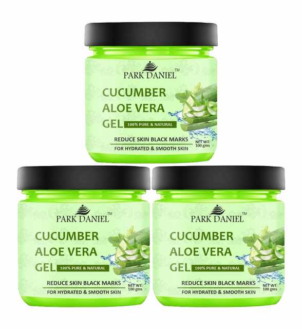 Park Daniel Cucumber Aloe Vera gel (Pack 3, 100 ml) (SE-1523)