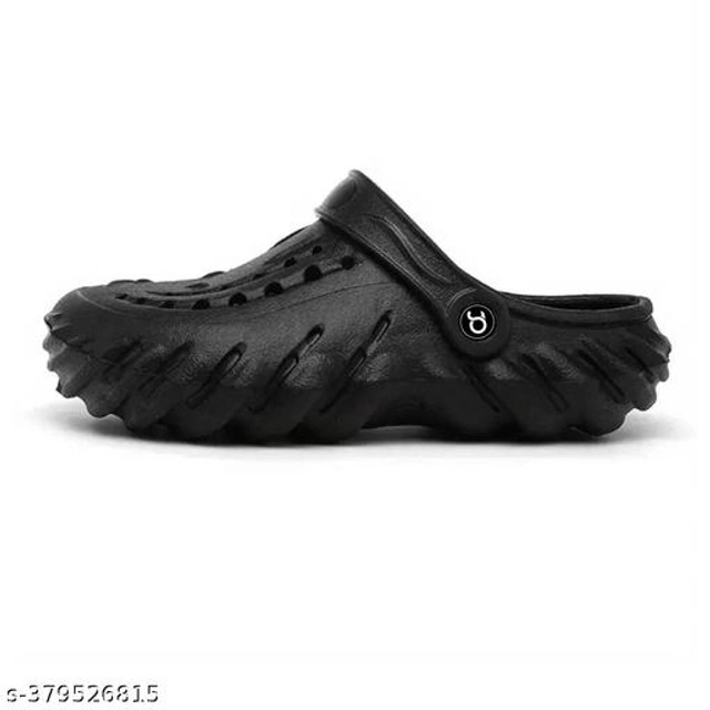 Clogs for Men (Black, 6)