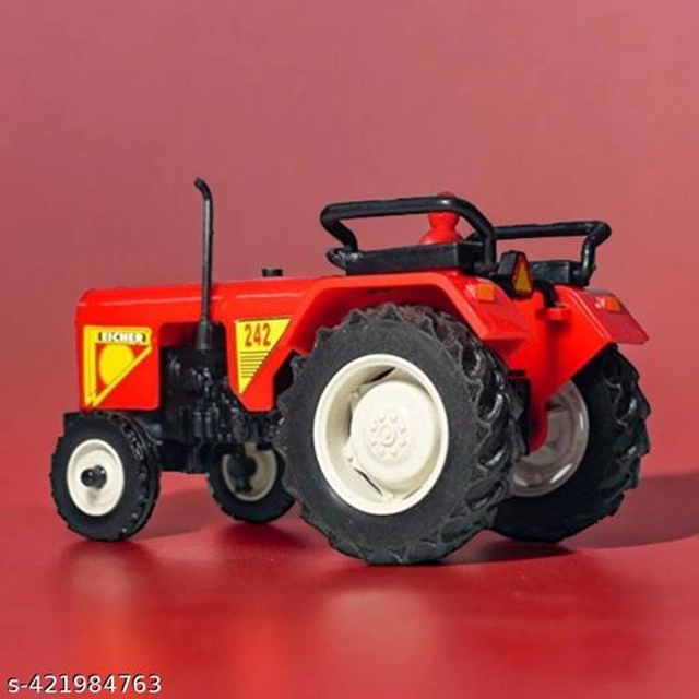 Eicher Tractor Toy for Kids (Red & Black)