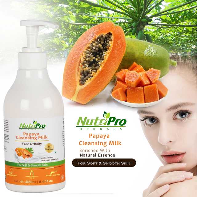 NutriPro Papaya Cleansing Milk (250 ml) (G-34)