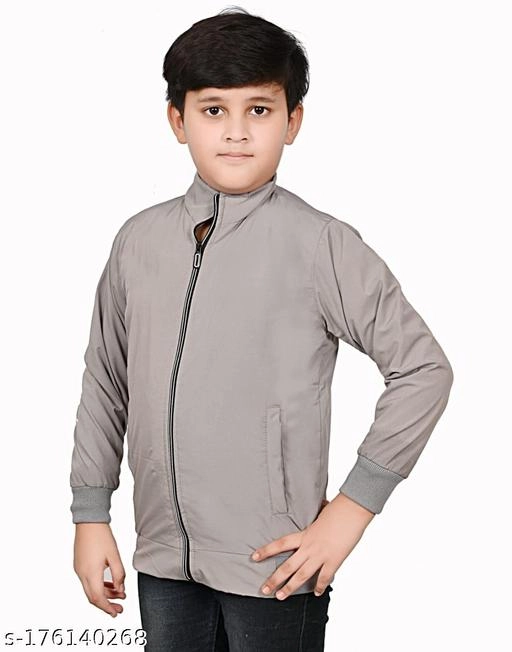 Jacket for Boys (Grey, 3-4 Years)