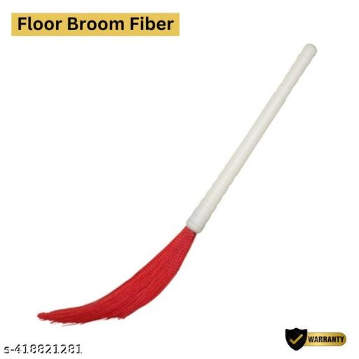 Plastic Floor Cleaning Broom (Multicolor)